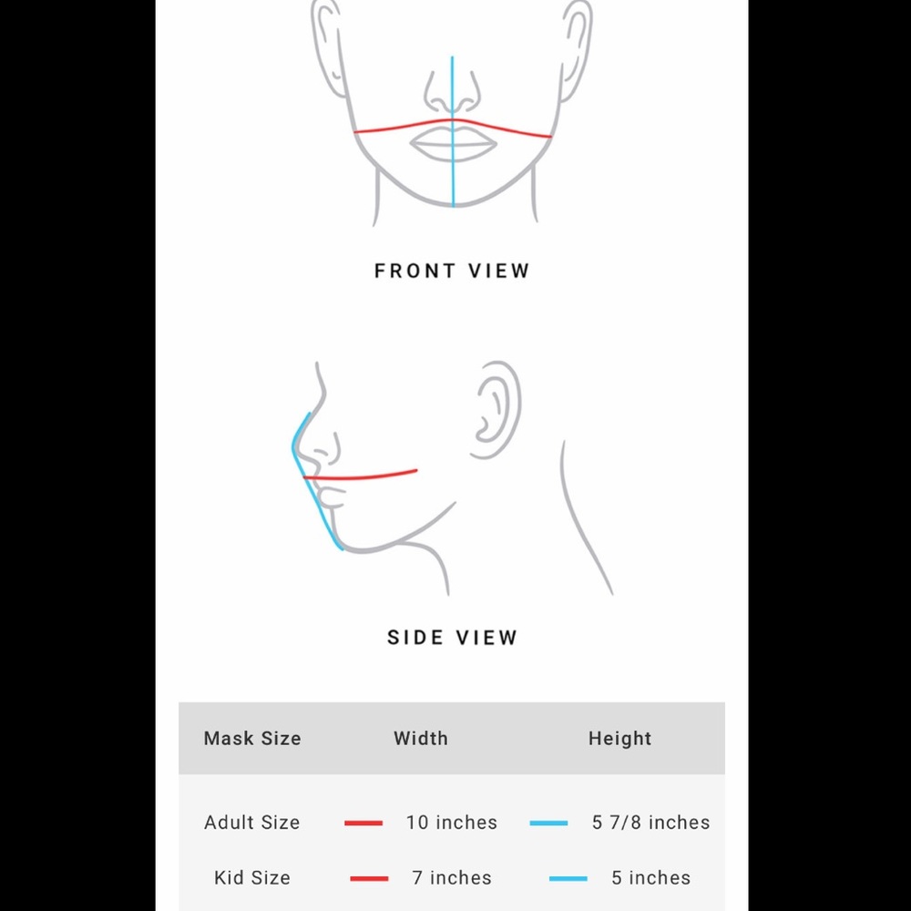 🎉HP🎉 🆕 ADULT Black Face Mask - Picture 7 of 7